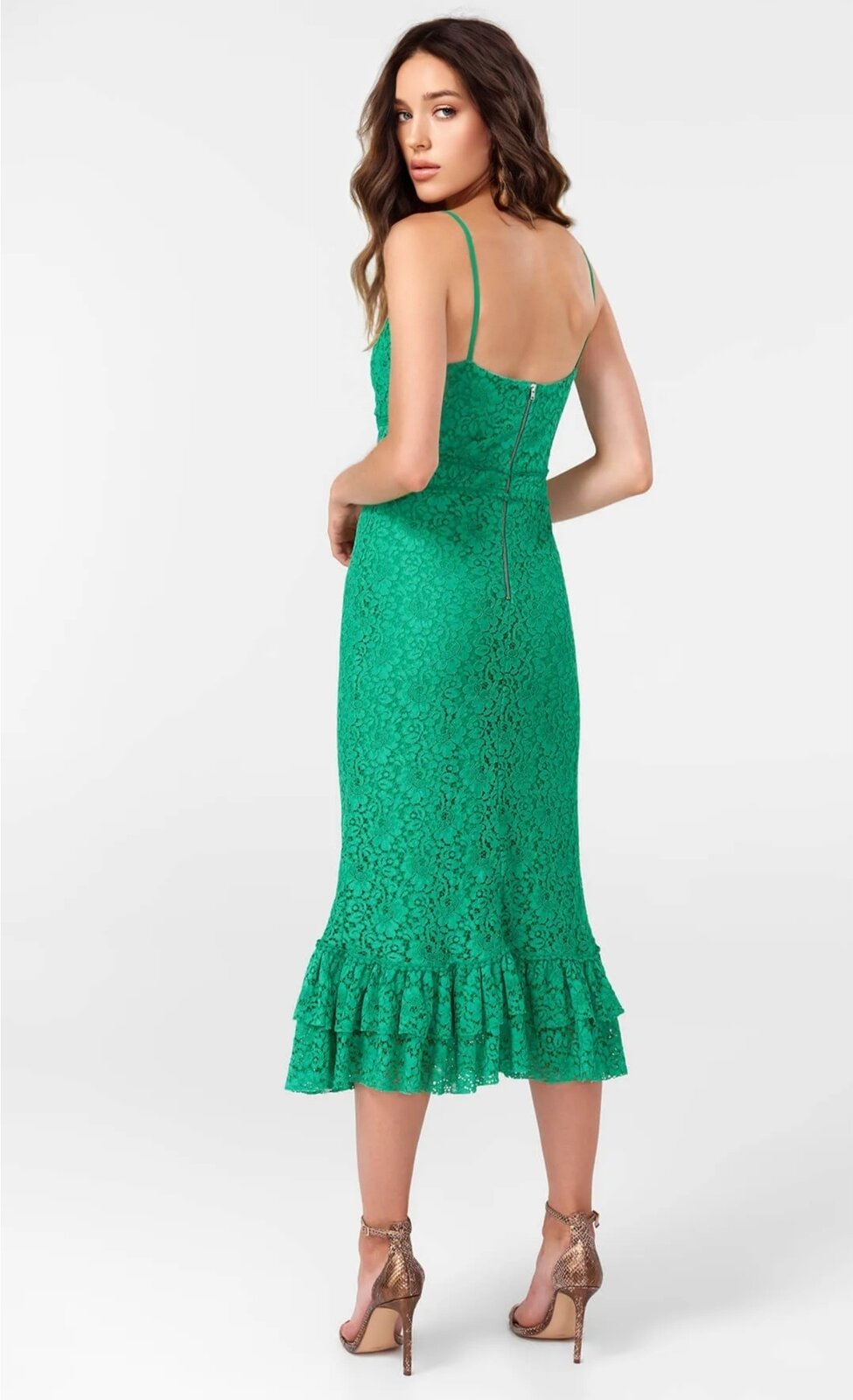 Дантелена рокля Emerald Romance