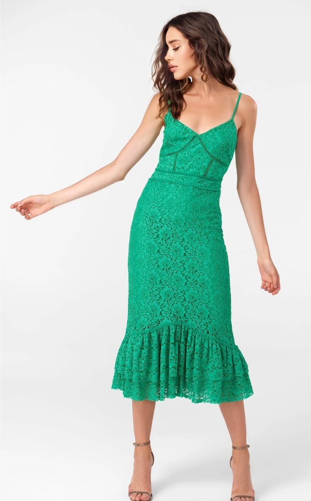 Дантелена рокля Emerald Romance