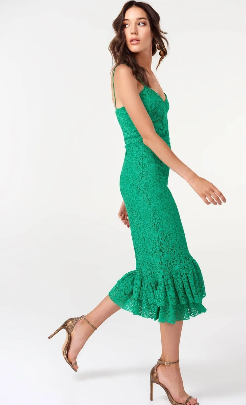 Дантелена рокля Emerald Romance