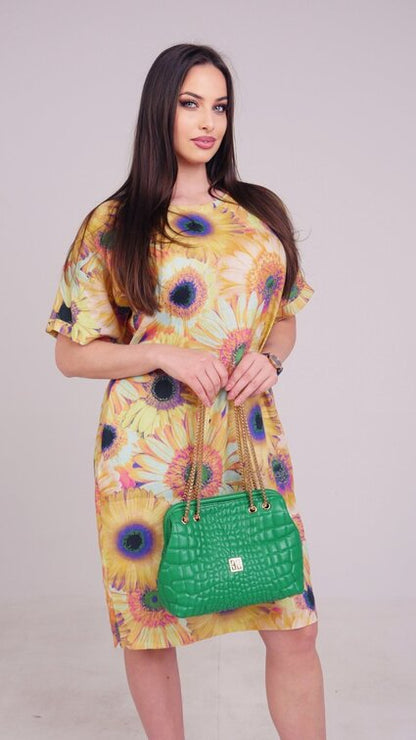 Ленена рокля Sunflower Plus size