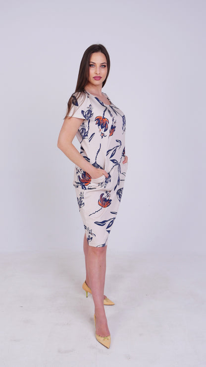 Рокля Flora Plus Size