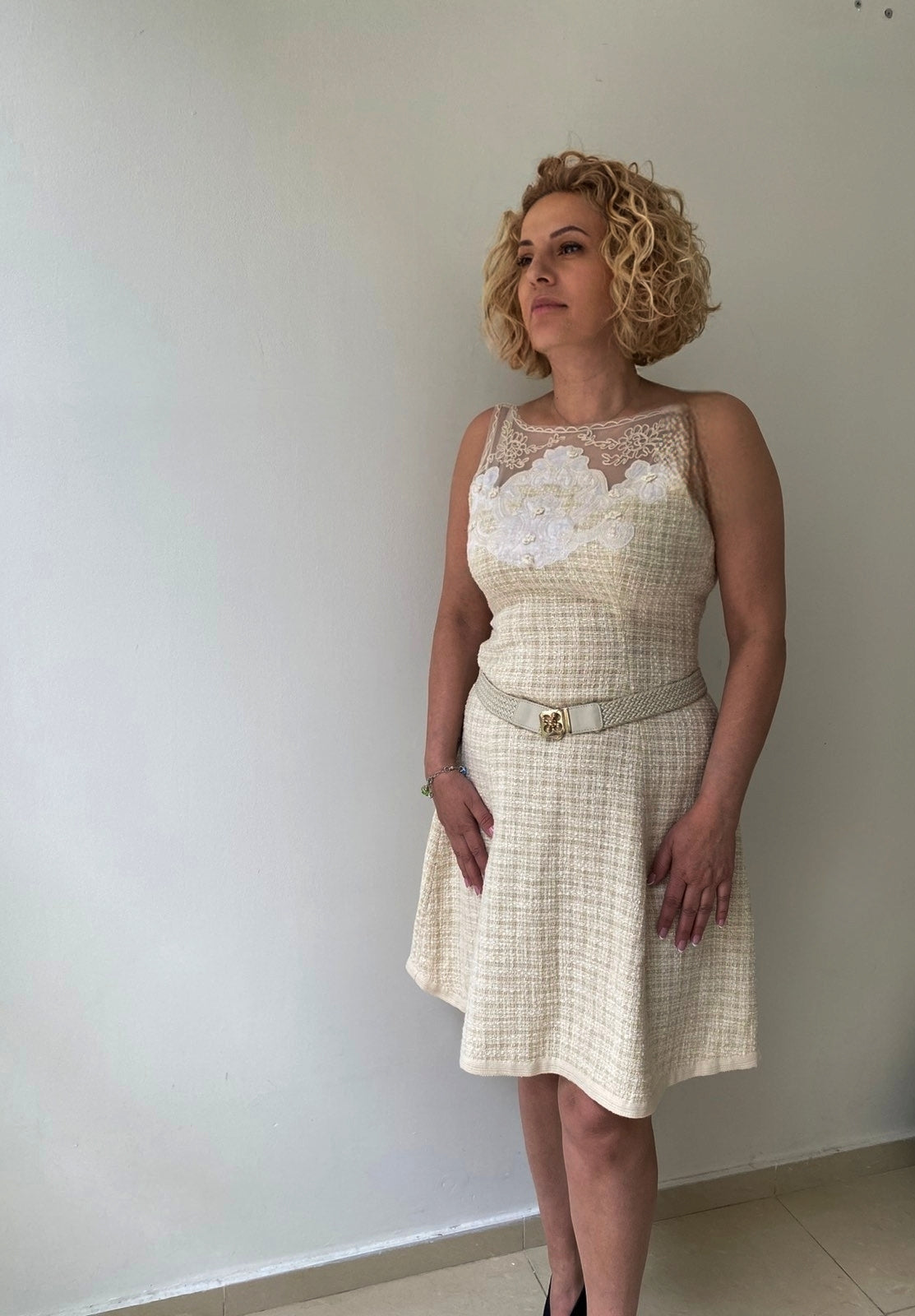 Рокля Eleganza Bianca